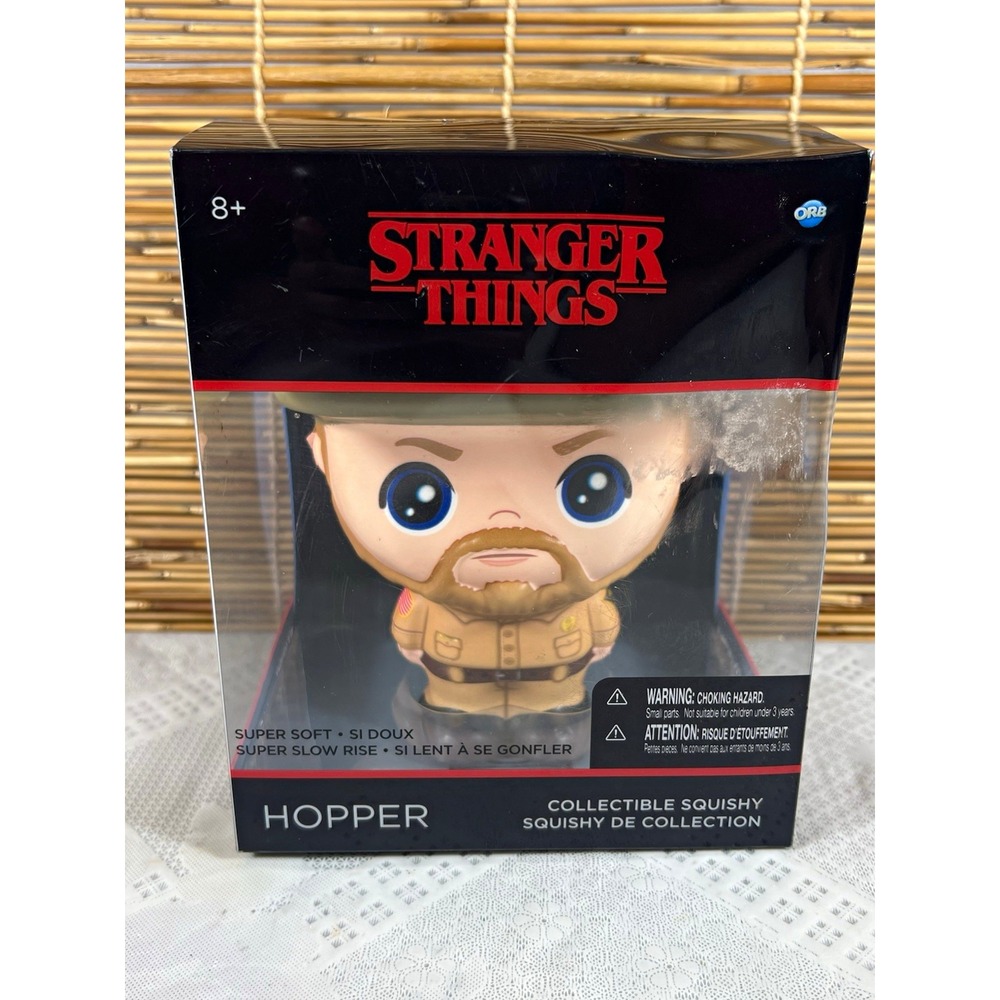 MStranger Things Hopper Collectible Squishy Super Soft Slow Rise 8+
